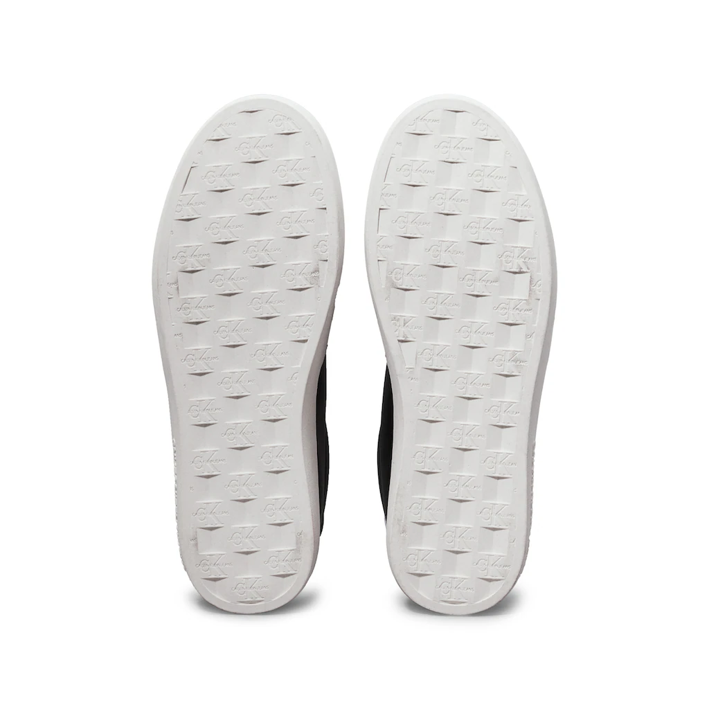 Calvin Klein Jeans Plateausneaker »CLASSIC CUPSOLE LOW MG MIX« Schnürschuh Halbschuh Freizeitschuh Mit Gepolstertem Schaftrand ▷ Für
