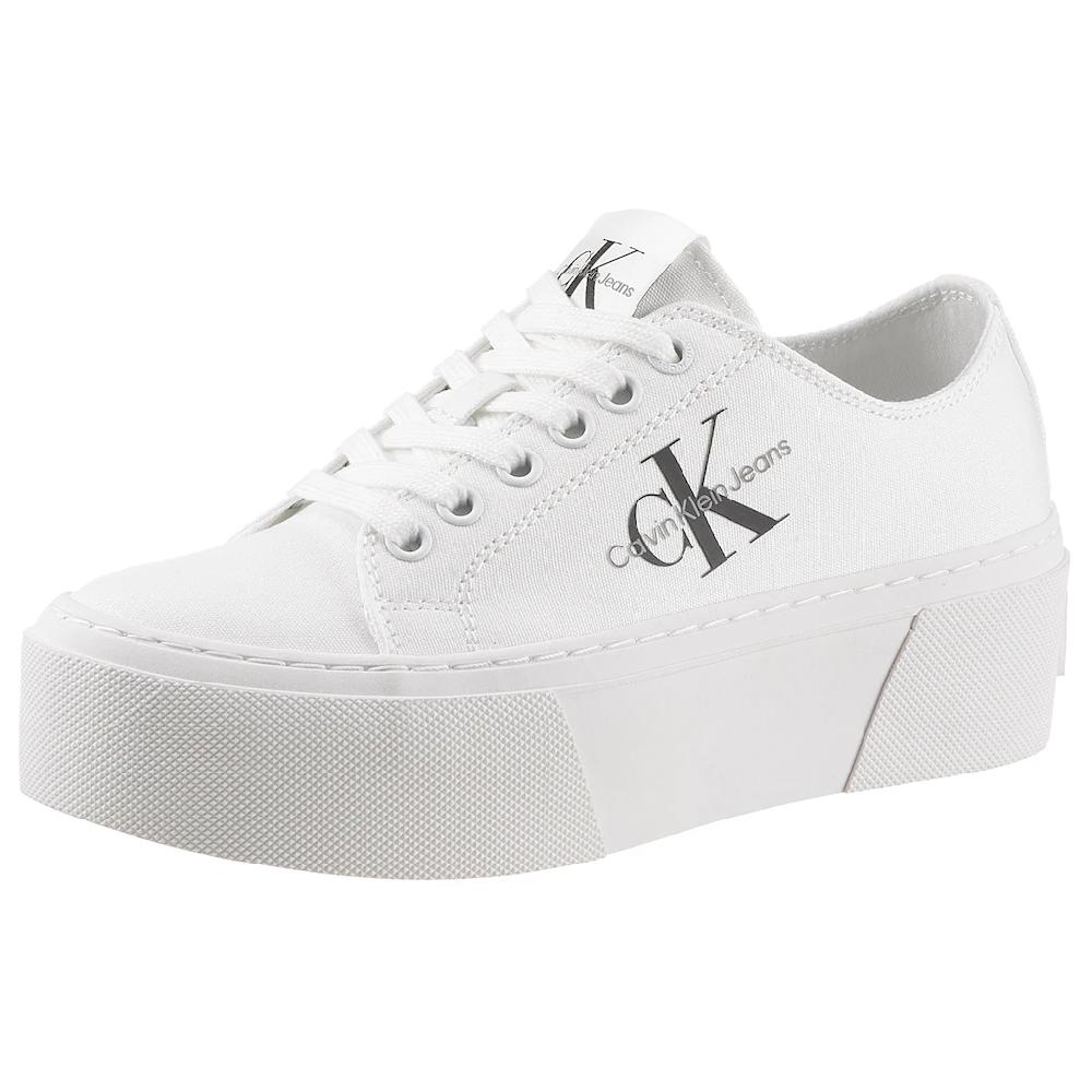 Calvin Klein Jeans Plateausneaker »JENNA 19T *I« mit Logoschriftzug Freizeitschuh Halbschuh Schnürschuh online bestellen