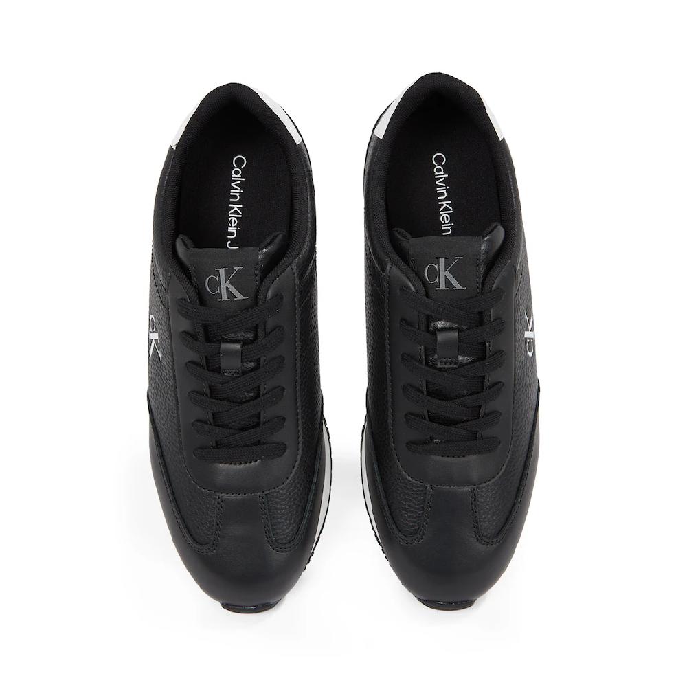 Calvin Klein Jeans Plateausneaker »RUNNER LACEUP TC« Freizeitschuh Halbschuh Schnürschuh Mit Kontrast-Logo Online Kaufen