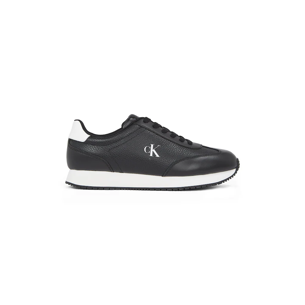 Calvin Klein Jeans Plateausneaker »RUNNER LACEUP TC« Freizeitschuh Halbschuh Schnürschuh mit Kontrast-Logo online kaufen