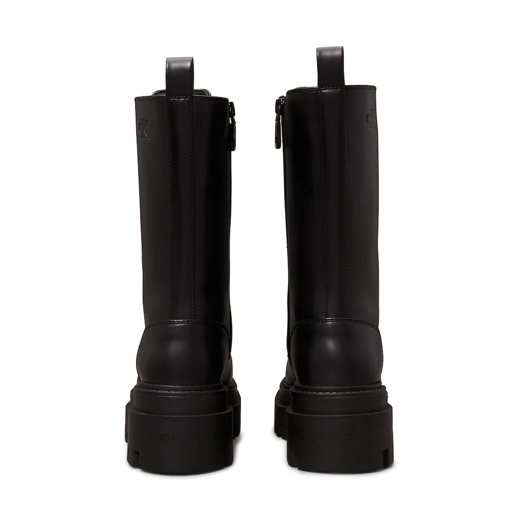 Calvin Klein Jeans Schnürboots »FLATFORM LACE UP BOOT MG LTH« Schnürstiefelette Plateauboots Mit Profilsohle Kaufen