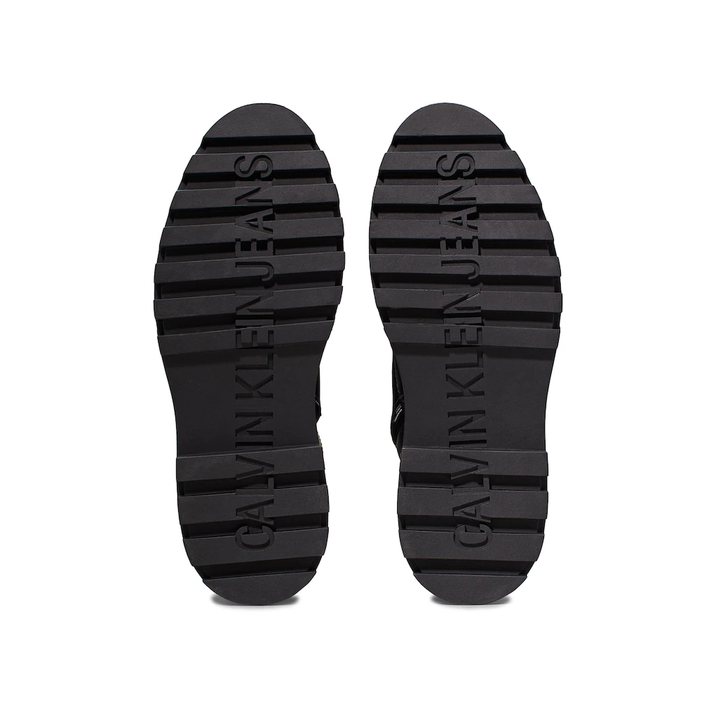 Calvin Klein Jeans Schnürboots »FLATFORM LACE UP BOOT MG LTH« Schnürstiefelette Plateauboots Mit Profilsohle Kaufen