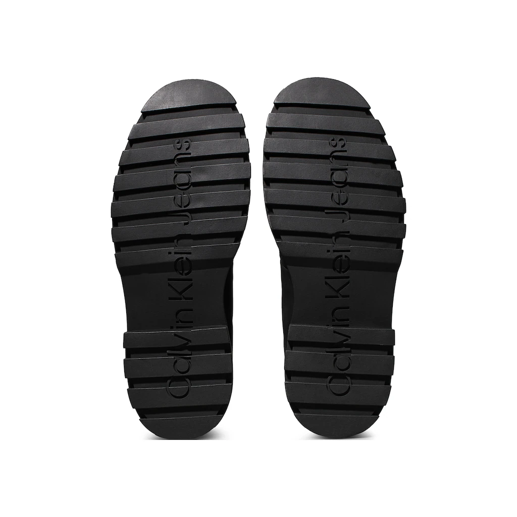 Calvin Klein Jeans Schnürboots »LUGGED BOOT LACEUP REBELLIOUS« Schnürstiefelette Plateauboots Profilsohle Mit Anziehlasche Kaufen