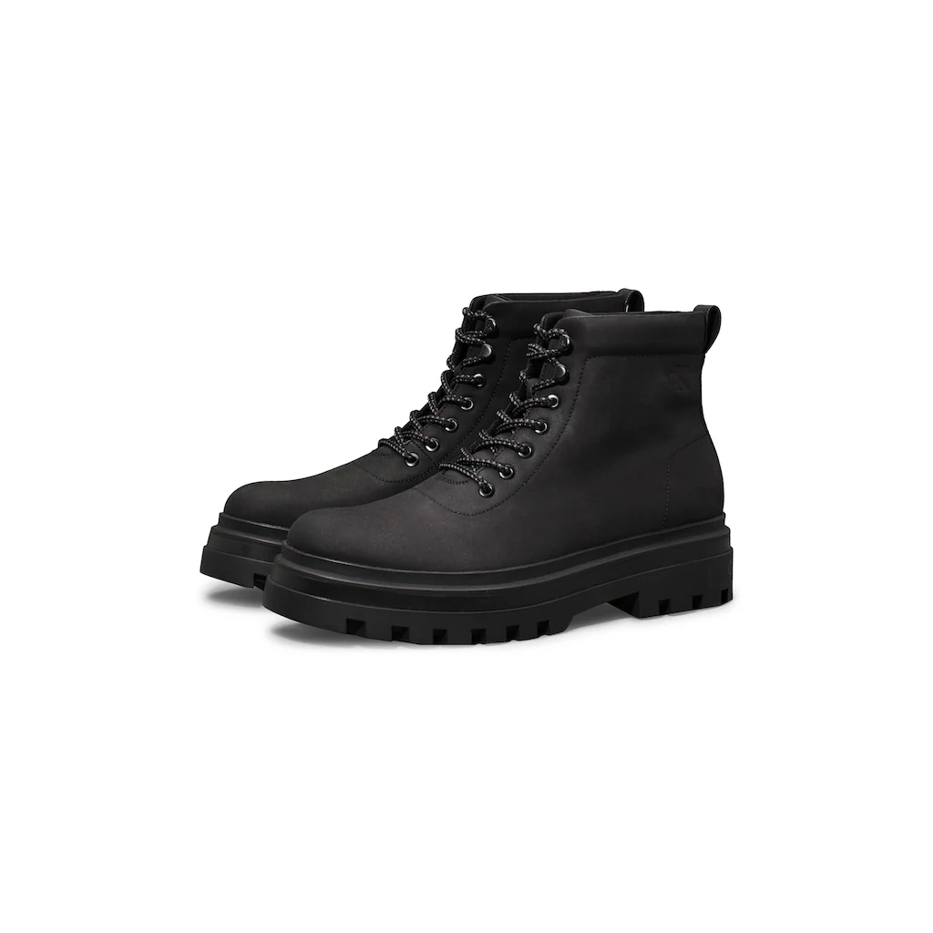 Calvin Klein Jeans Schnürboots »LUGGED BOOT LACEUP REBELLIOUS« Schnürstiefelette Plateauboots Profilsohle mit Anziehlasche kaufen
