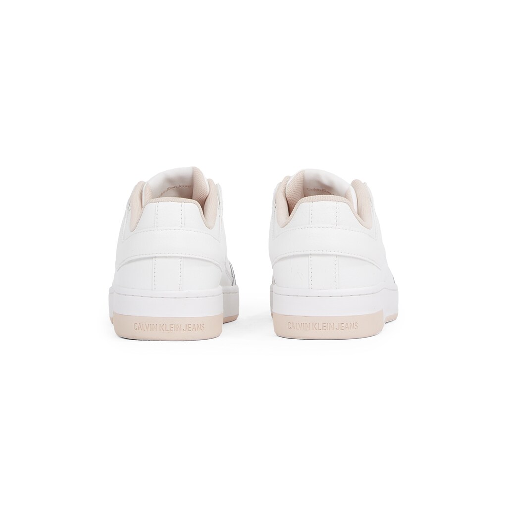Calvin Klein Jeans Sneaker »BASKET CUPSOLE LOW MIX« Freizeitschuh Halbschuh Schnürschuh In Sportiver Optik Kaufen