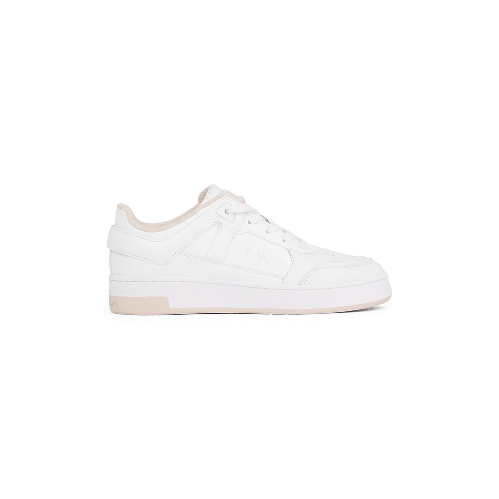 Calvin Klein Jeans Sneaker »BASKET CUPSOLE LOW MIX« Freizeitschuh Halbschuh Schnürschuh In Sportiver Optik Kaufen