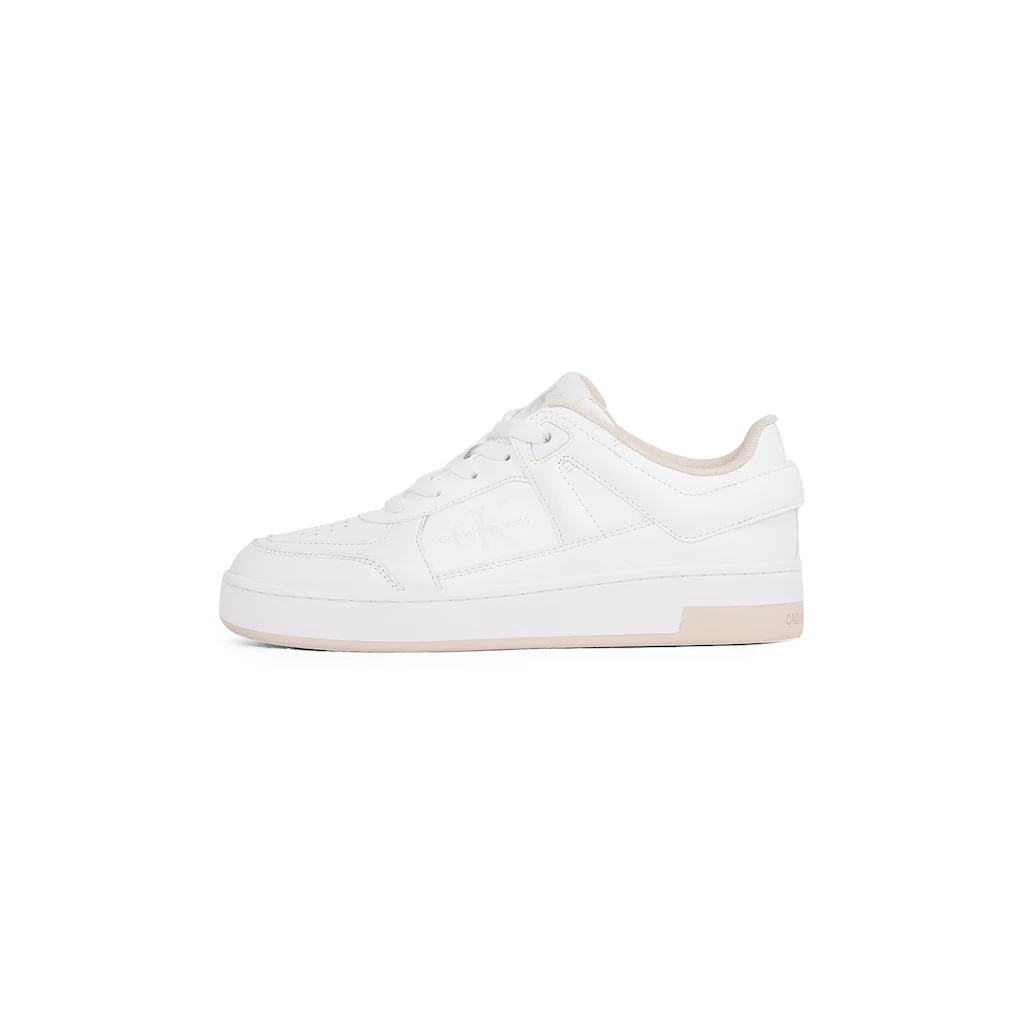Calvin Klein Jeans Sneaker »BASKET CUPSOLE LOW MIX« Freizeitschuh Halbschuh Schnürschuh In Sportiver Optik Kaufen