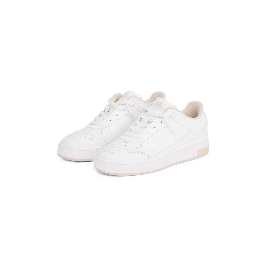 Calvin Klein Jeans Sneaker »BASKET CUPSOLE LOW MIX« Freizeitschuh Halbschuh Schnürschuh in sportiver Optik kaufen