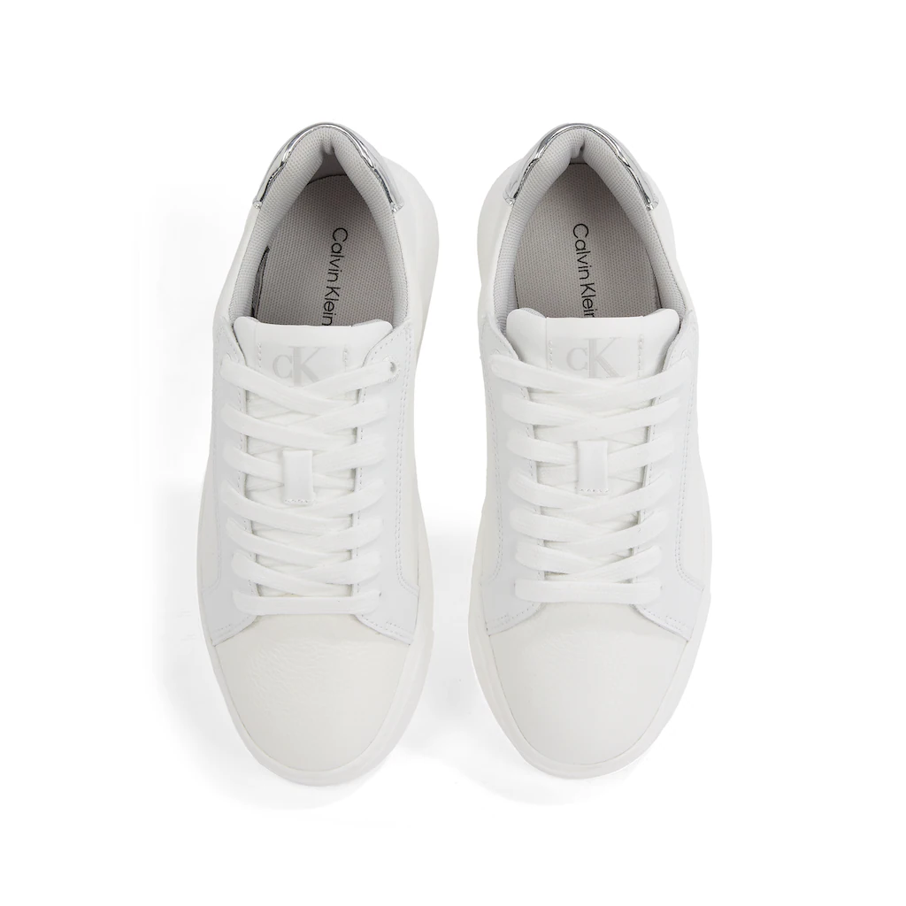 Calvin Klein Jeans Sneaker »CHUNKY CUPSOLE LOW MG« Schnürschuh Freizeitschuh Halbschuh Mit Fersenkontrast Bestellen