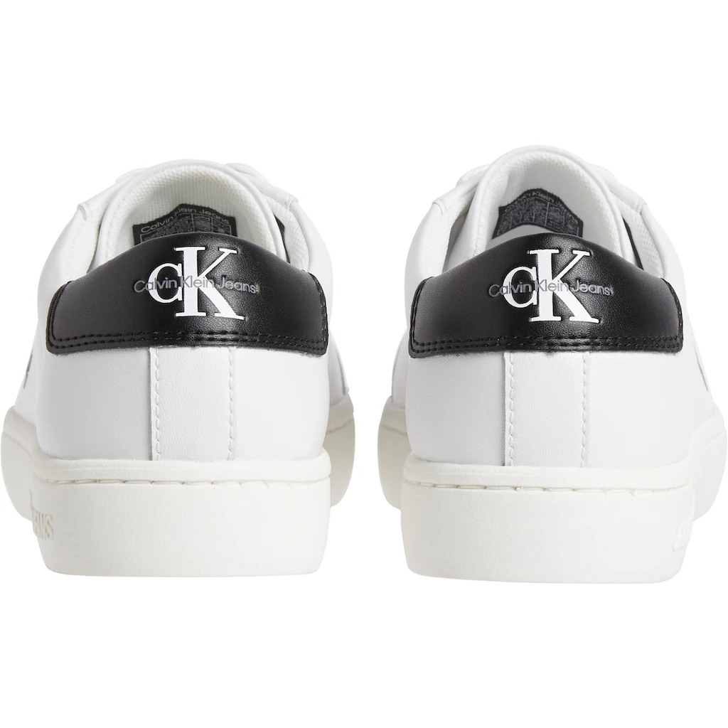 Calvin Klein Jeans Sneaker »CLASSIC CUPSOLE LACEUP LTH WN« Mit Seitlichem Logoschriftzug Freizeitschuh Halbschuh Schnürschuh Online Bestellen