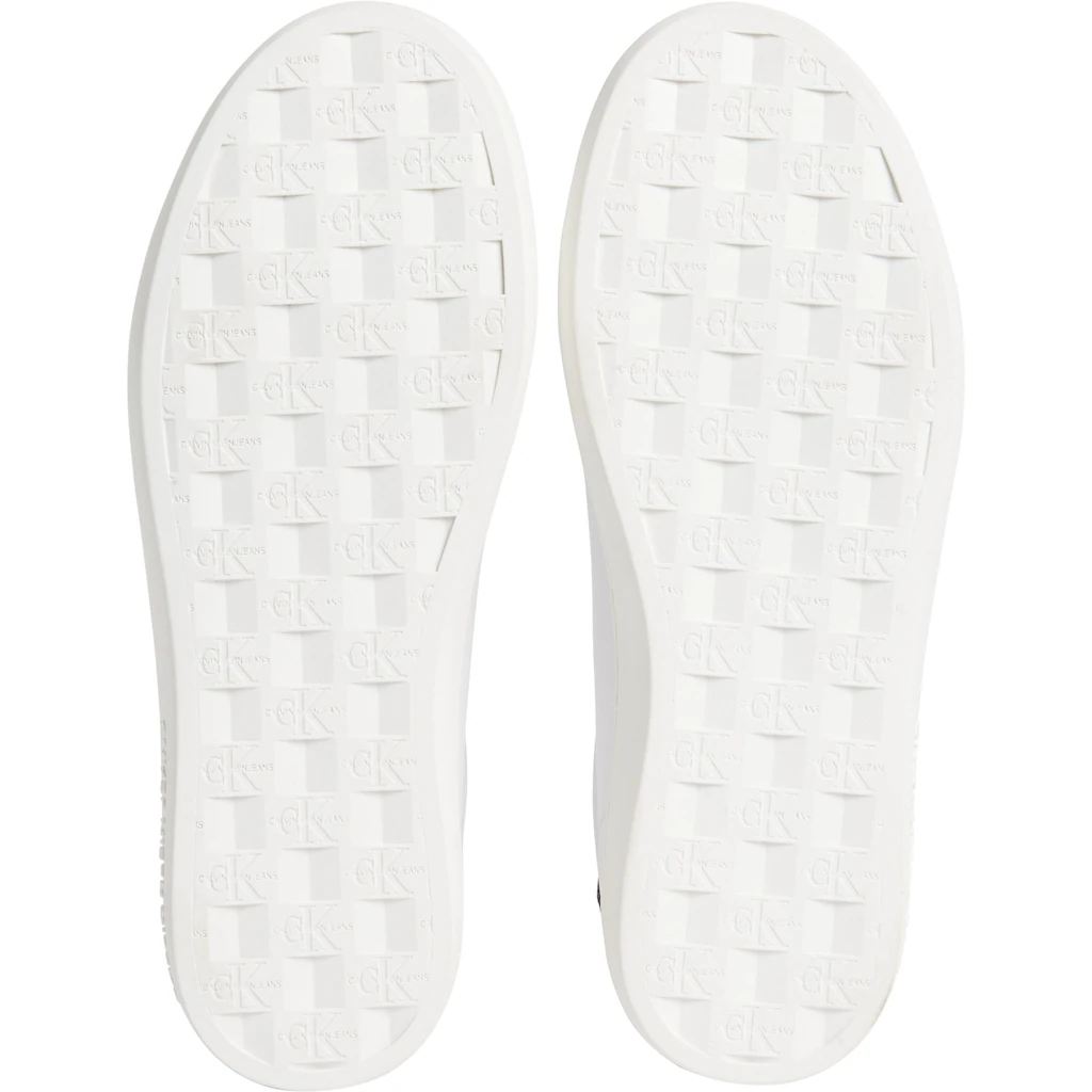 Calvin Klein Jeans Sneaker »CLASSIC CUPSOLE LACEUP LTH WN« Mit Seitlichem Logoschriftzug Freizeitschuh Halbschuh Schnürschuh Online Bestellen