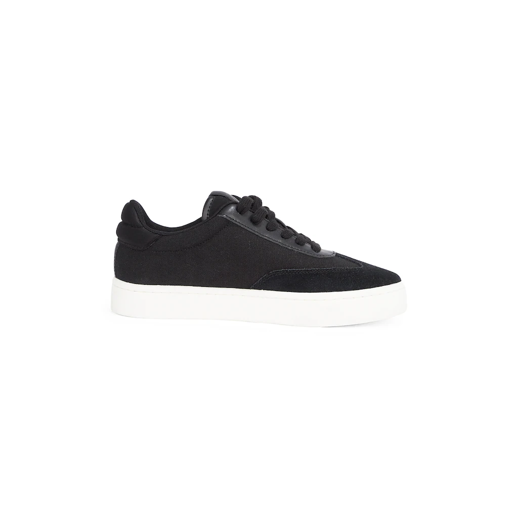 Calvin Klein Jeans Sneaker »CLASSIC CUPSOLE LOW MIX MG WN« Schnürschuh Freizeitschuh Halbschuh Mit Logoschriftzug Seitlich Kaufen