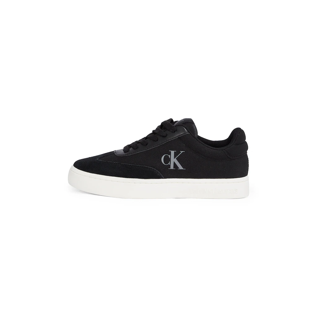 Calvin Klein Jeans Sneaker »CLASSIC CUPSOLE LOW MIX MG WN« Schnürschuh Freizeitschuh Halbschuh Mit Logoschriftzug Seitlich Kaufen