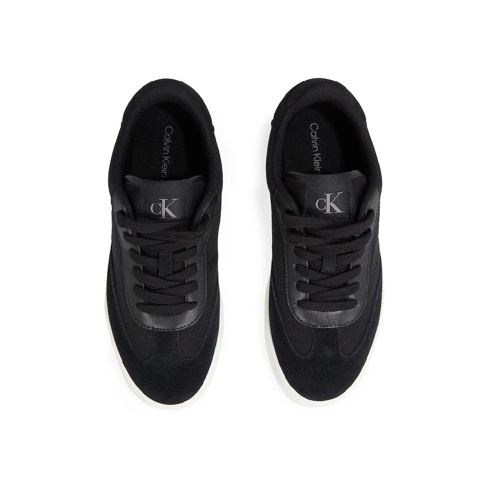 Calvin Klein Jeans Sneaker »CLASSIC CUPSOLE LOW MIX MG WN« Schnürschuh Freizeitschuh Halbschuh Mit Logoschriftzug Seitlich Kaufen