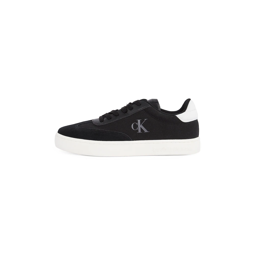Calvin Klein Jeans Sneaker »CLASSIC CUPSOLE LOW MIX MG« Schnürschuh Halbschuh Freizeitsneaker Mit Logoschriftzug Online Kaufen
