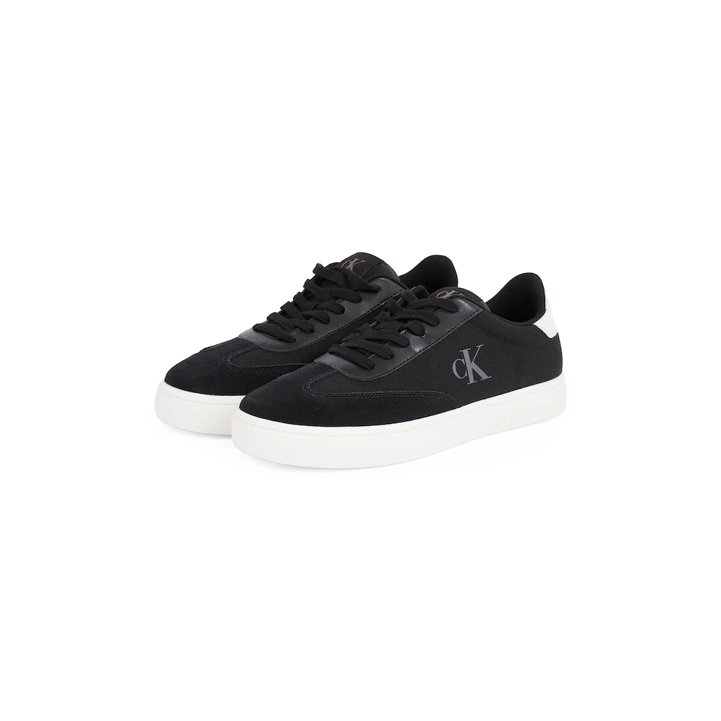 Calvin Klein Jeans Sneaker »CLASSIC CUPSOLE LOW MIX MG« Schnürschuh Halbschuh Freizeitsneaker mit Logoschriftzug online kaufen