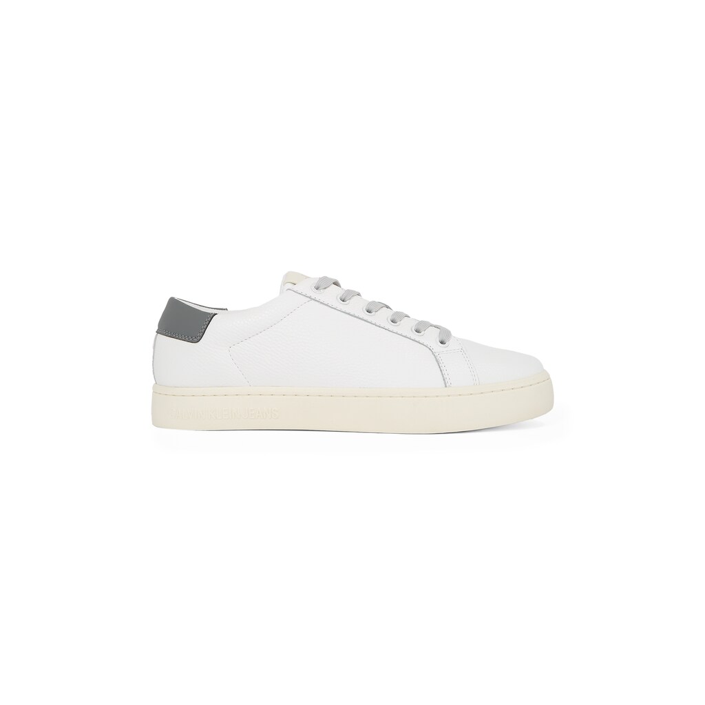 Calvin Klein Jeans Sneaker »CLASSIC CUPSOLE LOW OHB« Freizeitschuh Halbschuh Schnürschuh In Klassischer Optik Kaufen