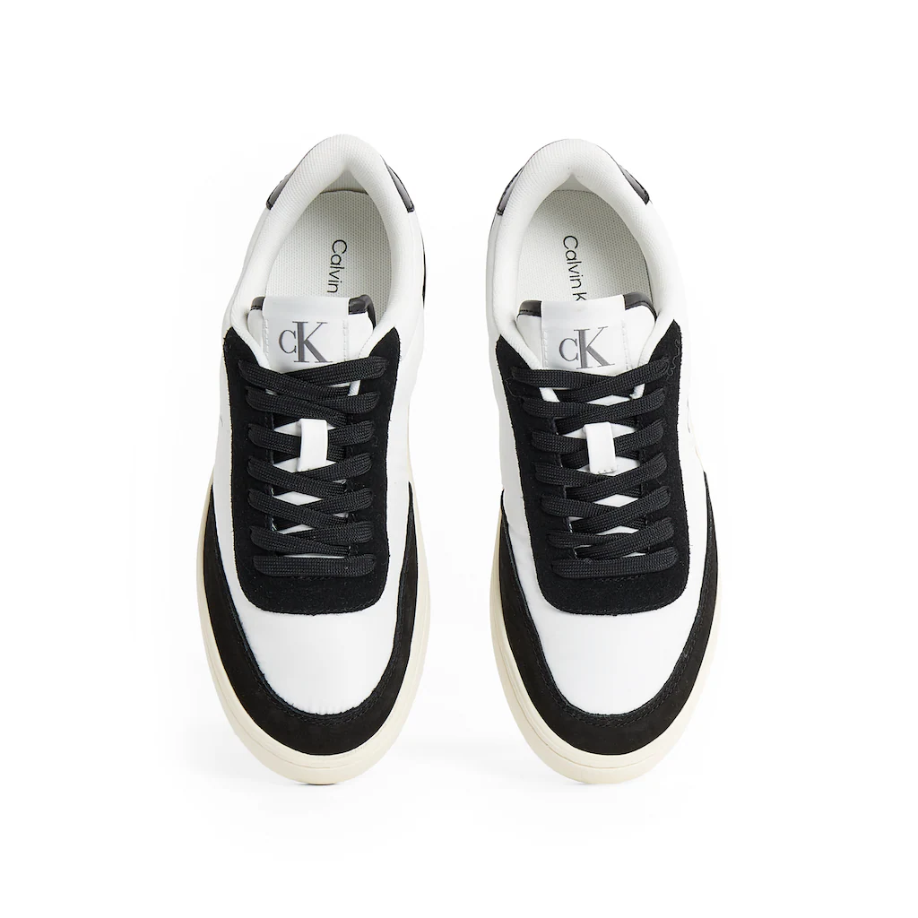 Calvin Klein Jeans Sneaker »CLASSIC CUPSOLE MIX IN« Schnürschuh Freizeitschuh Halbschuh Mit Plateausohle Online Kaufen