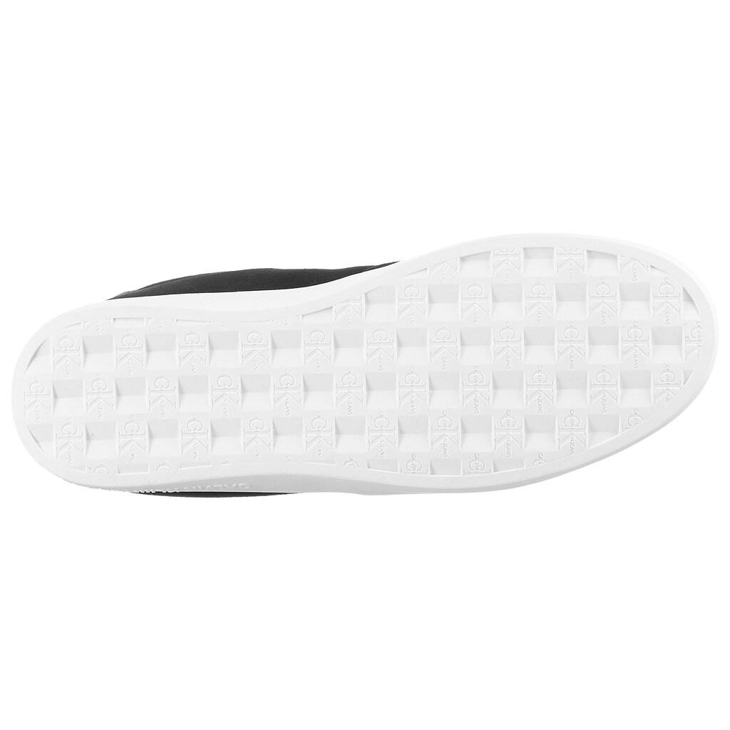 Calvin Klein Jeans Sneaker »CLASSIC CUPSOLE WT MG« Halbschuh Schnürschuh Freizeitschuh Mit Heller Laufsohle Online Bestellen