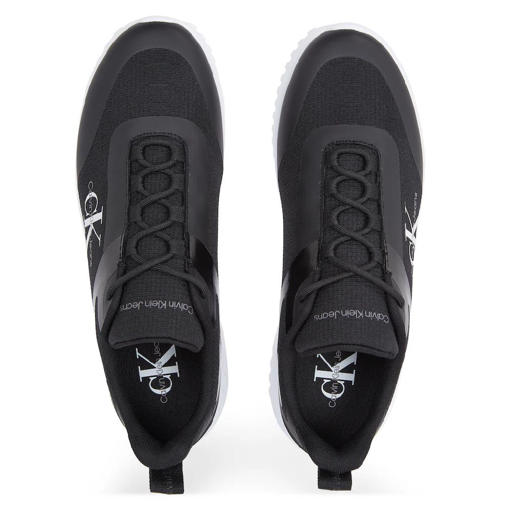 Calvin Klein Jeans Sneaker »EVA RUNNER LOW LACE ML MIX« Freizeitschuh Halbschuh Schnürschuh Mit CK-Logoemblem ▷ Für