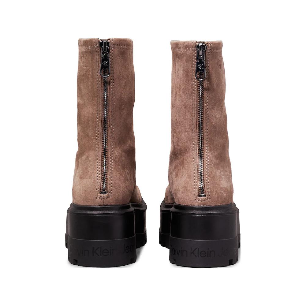 Calvin Klein Jeans Stiefelette »FLATFORM ZIP MG SS« Plateau Herbstmode Boots Mit Praktischem Fersenreißverschluss Bestellen
