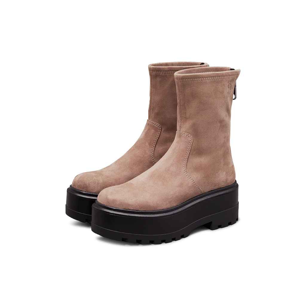 Calvin Klein Jeans Stiefelette »FLATFORM ZIP MG SS« Plateau Herbstmode Boots mit praktischem Fersenreißverschluss bestellen