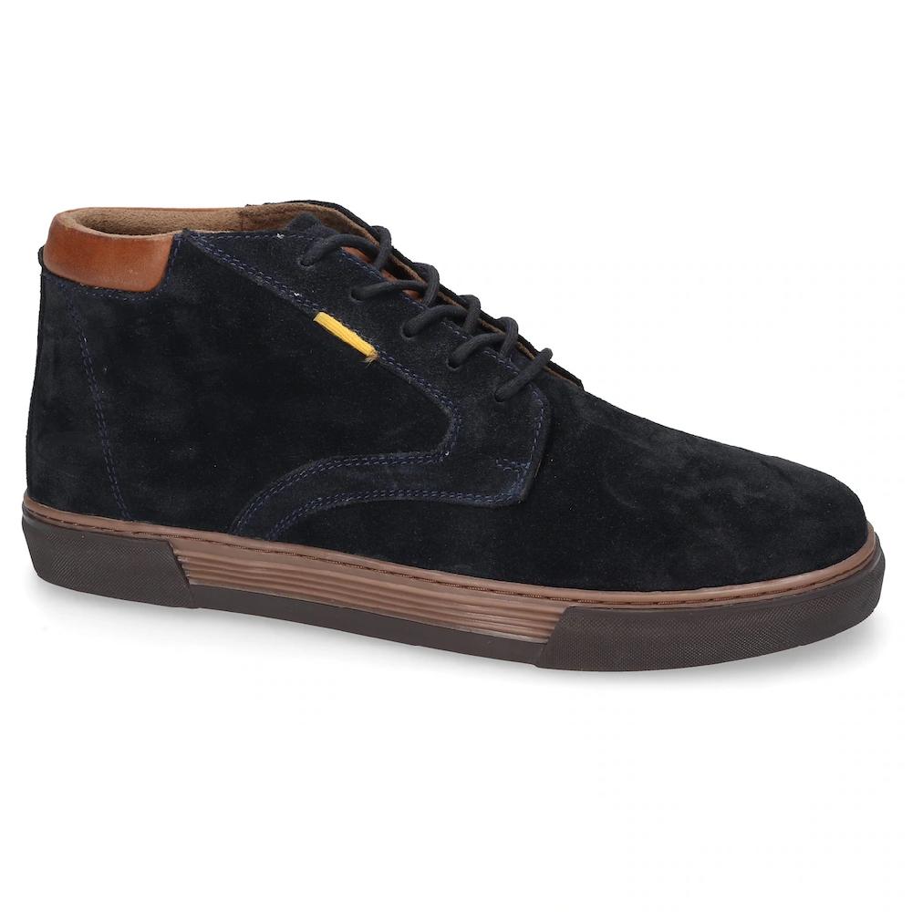 camel active Sneaker Freiteitschuh Schnürboots High Top Sneaker mit durchgehender Sohle ▷ für