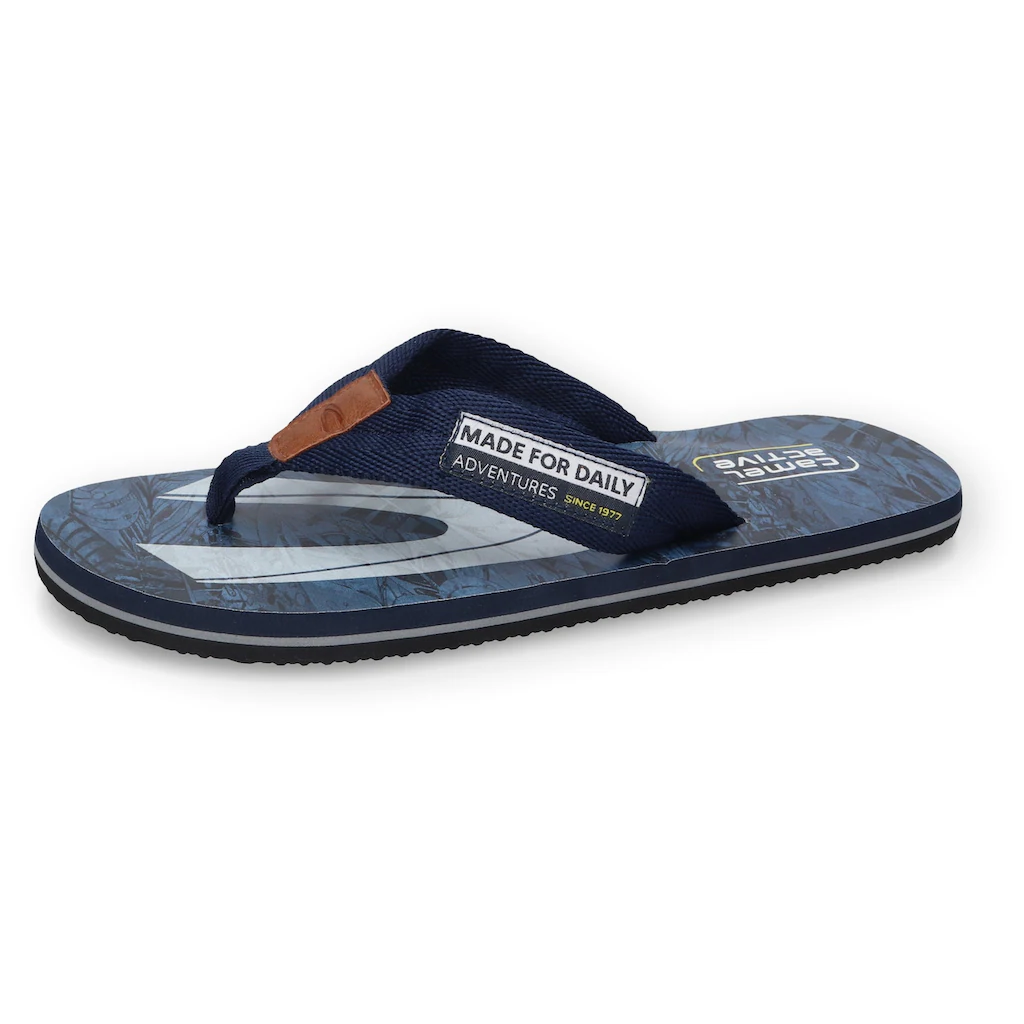 camel active Zehentrenner Sommerschuh Schlappen Poolslides Badeschuh Zehensteg ▷ für
