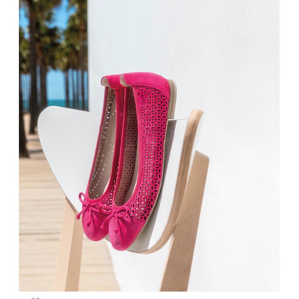 Caprice Ballerina Blockabsatz Businessschuh Bequemschuh Mit Dezenter Zierschleife