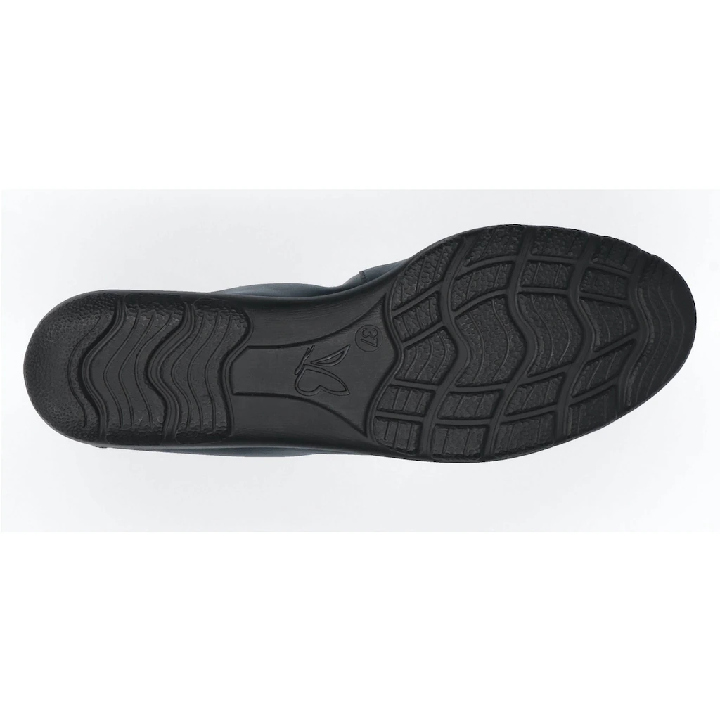 Caprice Ballerina Loafer Slipper Festtags Schuh Mit Lack-Details Online Kaufen