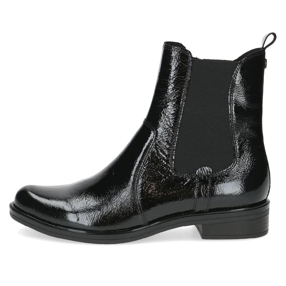 Caprice Chelseaboots Blockabsatz Businesschuh Stiefelette Vorteilhafter Stretcheinsatz Online Kaufen