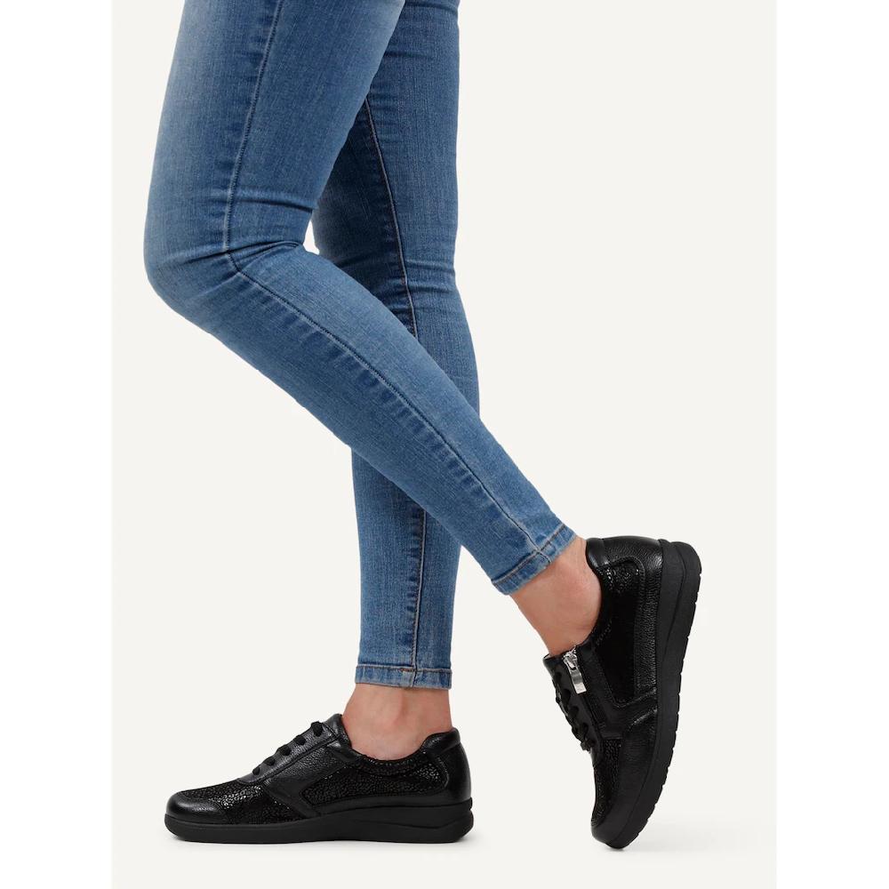 Caprice Keilsneaker Freizeitschuh Halbschuh Schnürschuh Logoemblem Weite H Online Kaufen