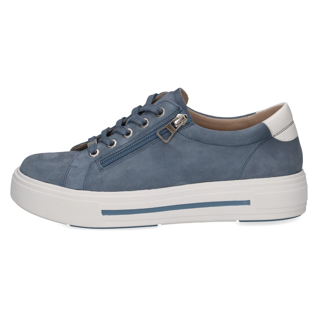 Caprice Plateausneaker Freitzeitschuh Halbschuh Schnürschuh Mit Gepolstertem Schaftrand Online Kaufen