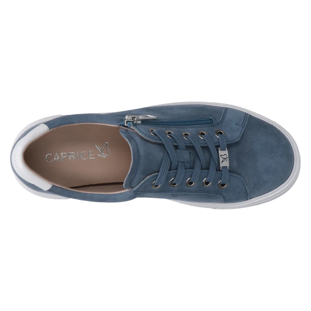 Caprice Plateausneaker Freitzeitschuh Halbschuh Schnürschuh Mit Gepolstertem Schaftrand Online Kaufen