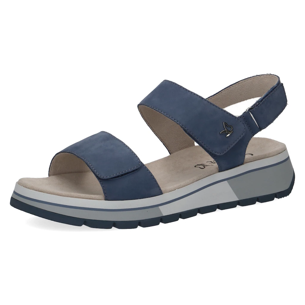 Caprice Sandale Sommerschuh Sandalette Keilabsatz mit profilierter Laufsohle kaufen