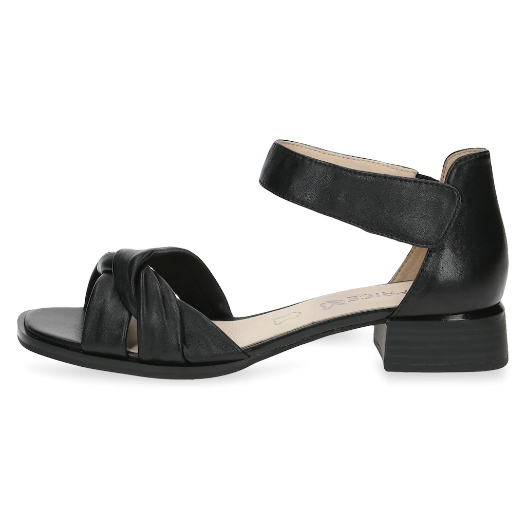 Caprice Sandalette Sommerschuh Sandale Blockabsatz Mit Klettverschluss-Riemchen Online Bestellen