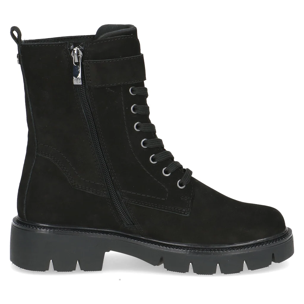 Caprice Schnürboots Blockabsatz Schnürstiefelette Mit Praktischem Wechselfußbett Online Kaufen