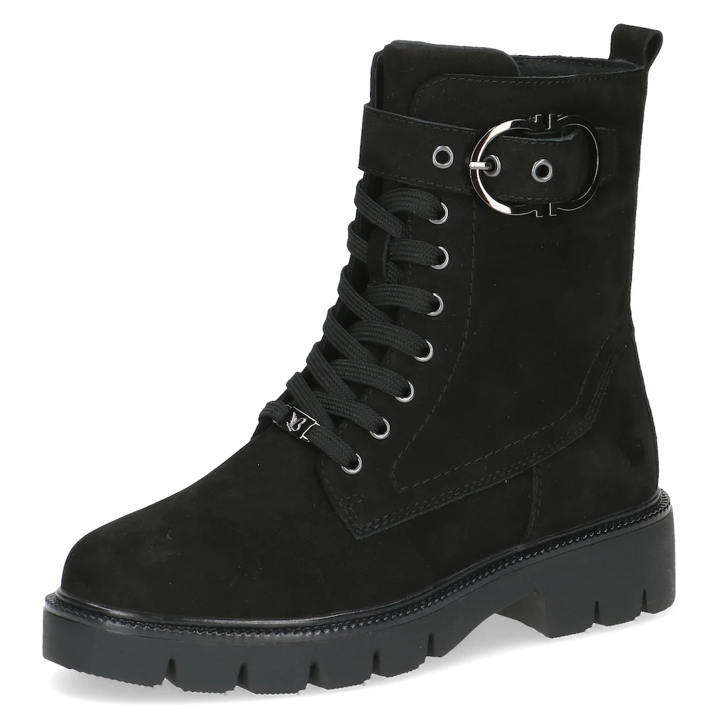 Caprice Schnürboots Blockabsatz Schnürstiefelette mit praktischem Wechselfußbett online kaufen