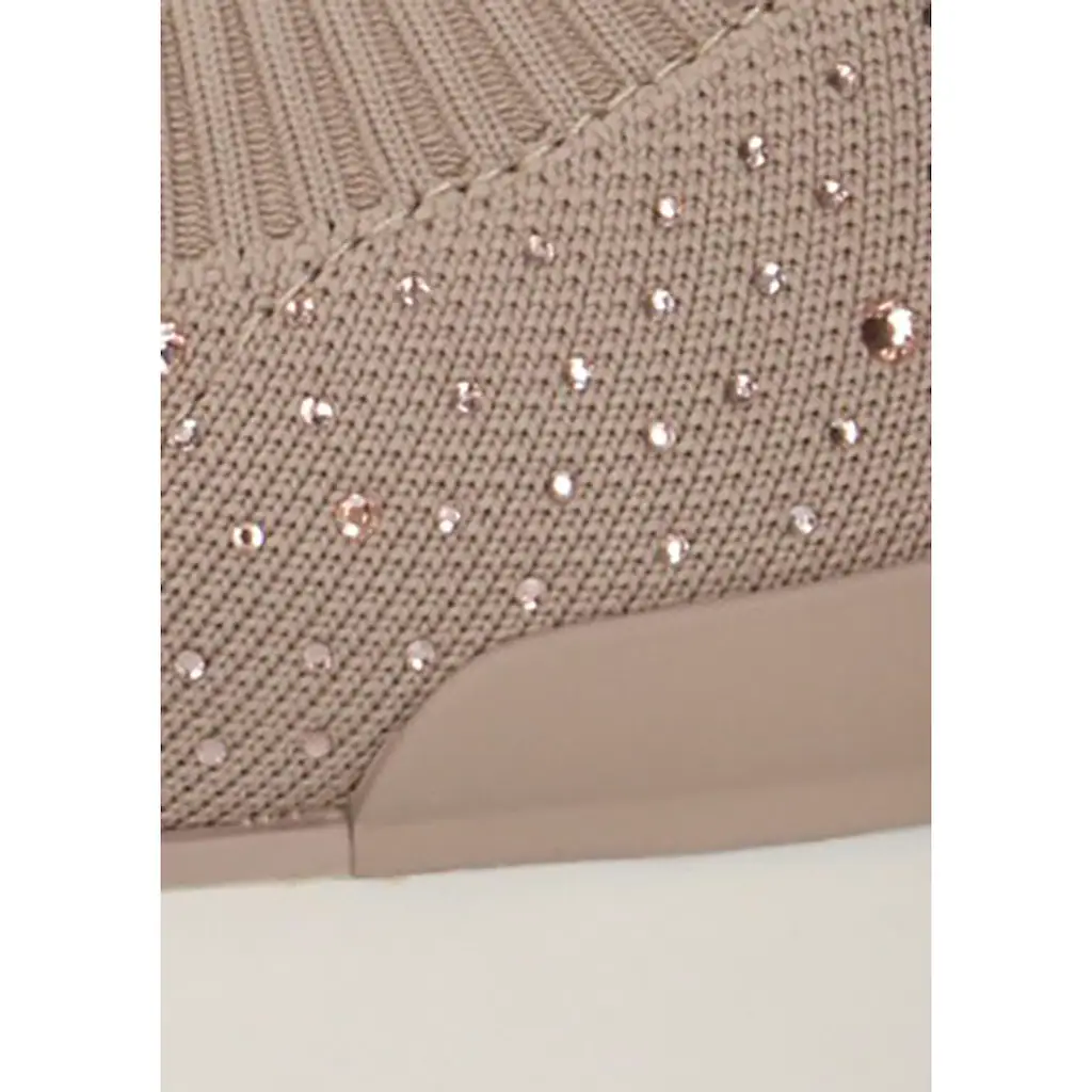 Caprice Slip-On Sneaker Slipper Freizeitschuh Halbschuh Mit Funkelnden Strass-Steinen Kaufen