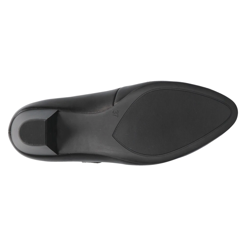 Caprice Spangenpumps Abendschuh Festtagsschuh Trichterabsatzmit Klettriemchen Kaufen