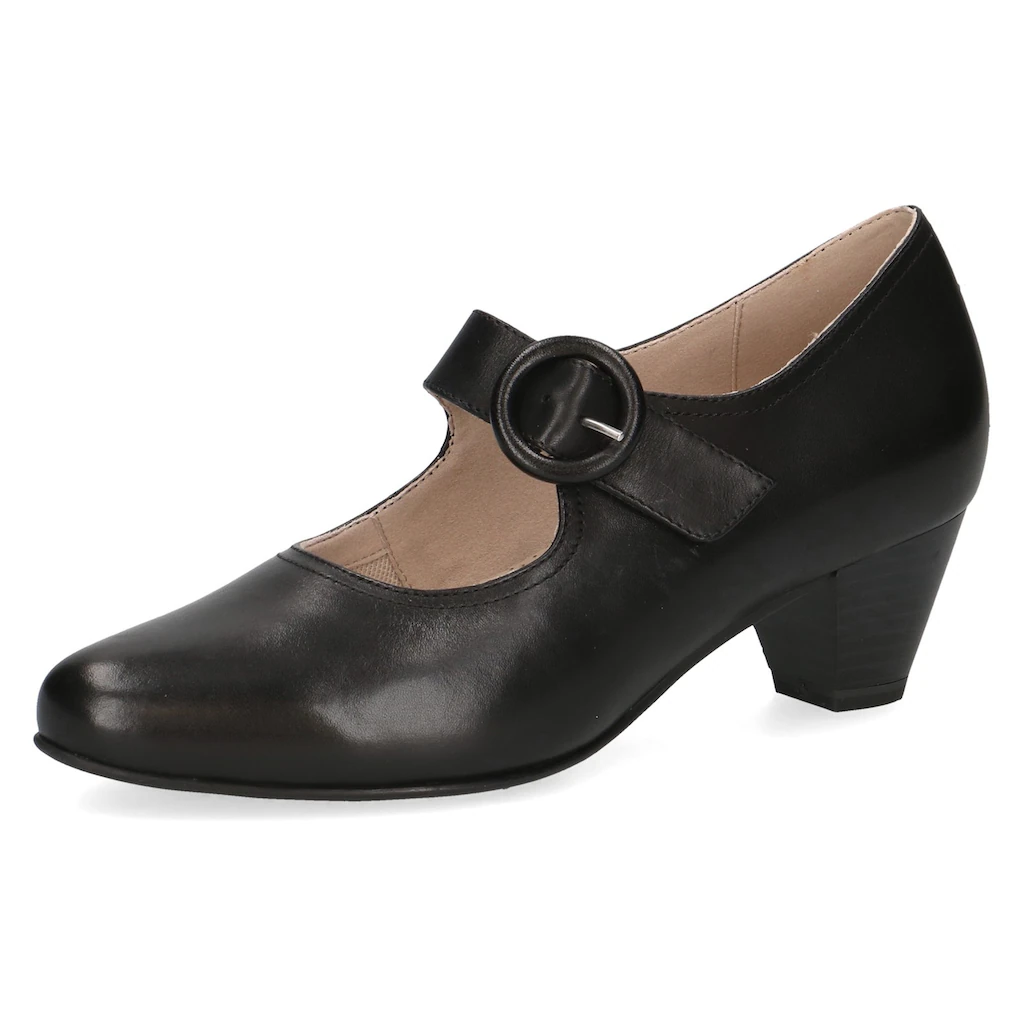 Caprice Spangenpumps Abendschuh Festtagsschuh Trichterabsatzmit Klettriemchen kaufen