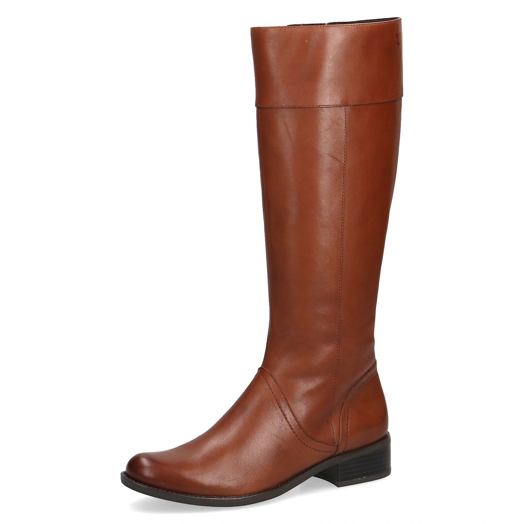 Caprice Stiefel Blockabsatz Langschaft-Stiefel in Reiteroptik ▷ für