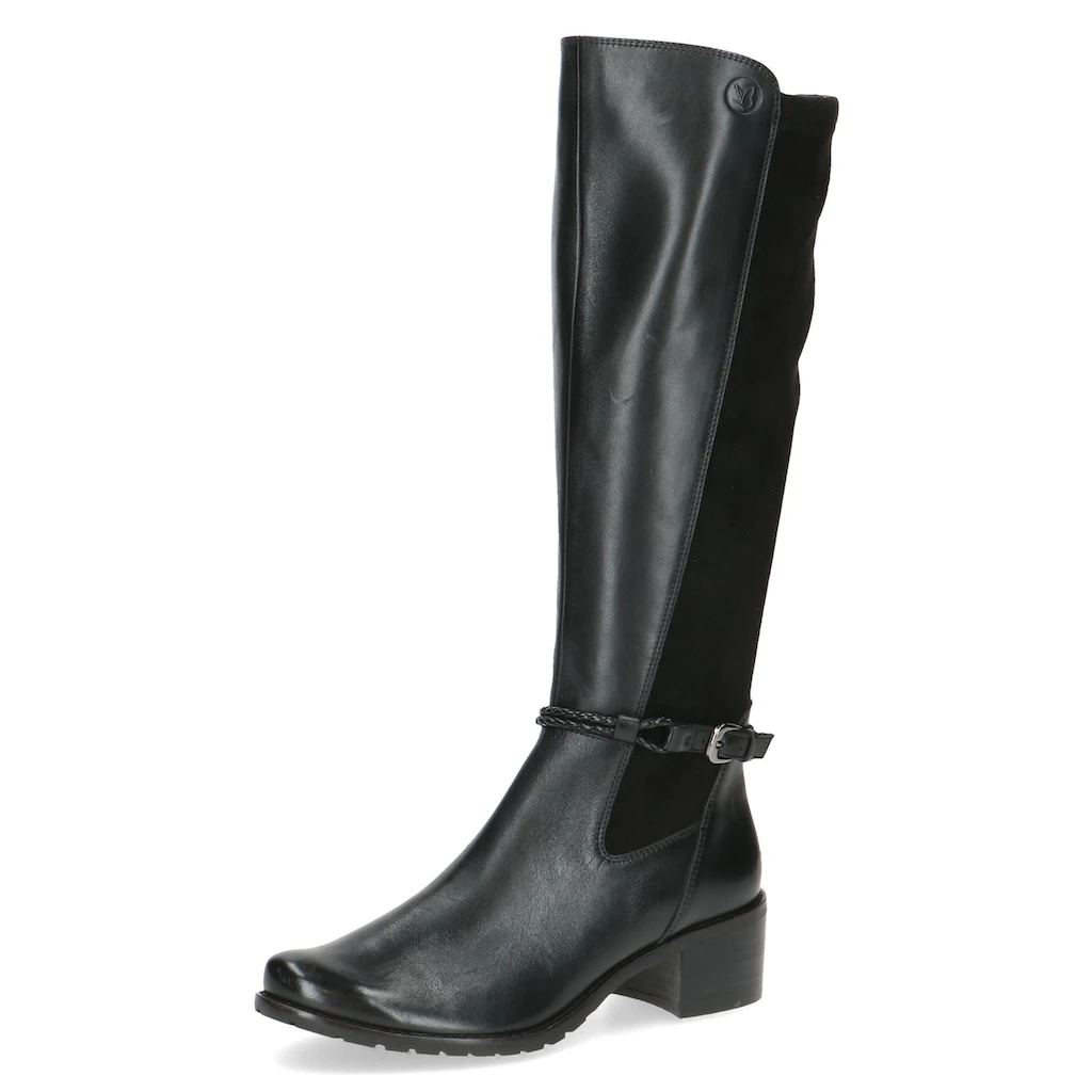 Caprice Stiefel Blockabsatz Langschaftstiefel Businessstiefel mit Reißverschluss online bestellen
