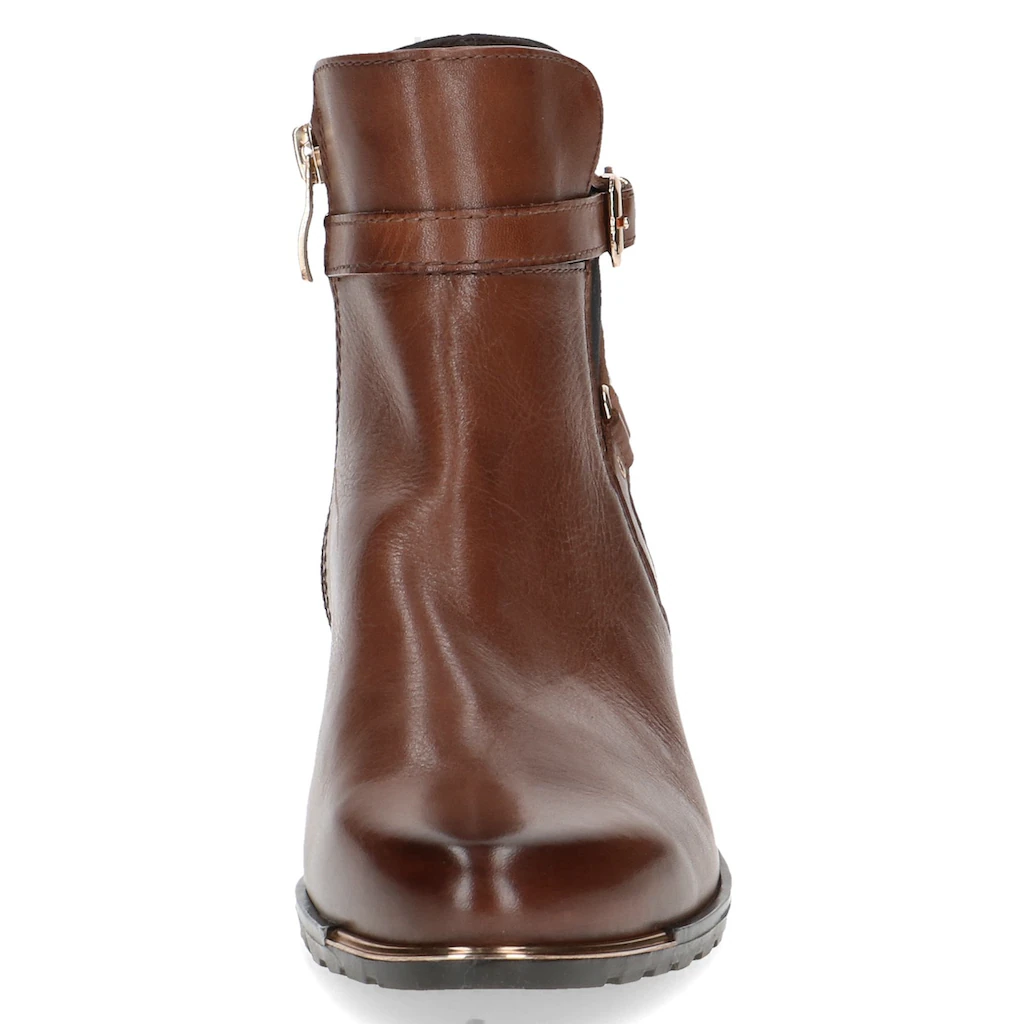 Caprice Stiefelette Blockabsatz Boots Mit Zierschnalle Und Zierriemchen Online Bestellen