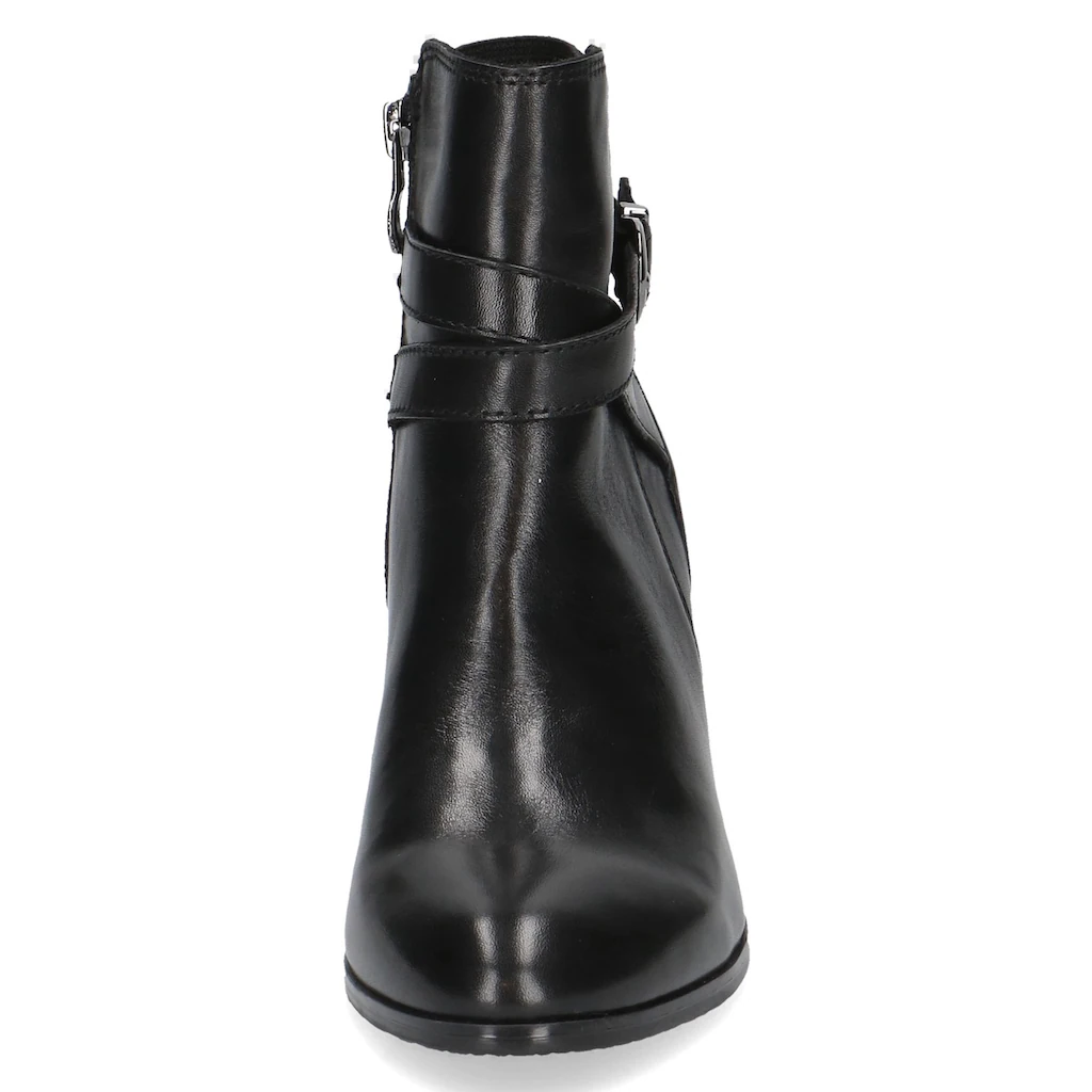 Caprice Stiefelette Blockabsatz Businessschuh Ankleboots Mit Zierschnalle ▷ Für