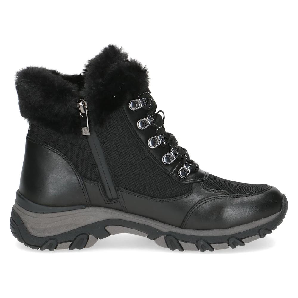 Caprice Winterboots Keilabsatz Schnürboots Outdoorschuh In Bequemer Weite Online Kaufen
