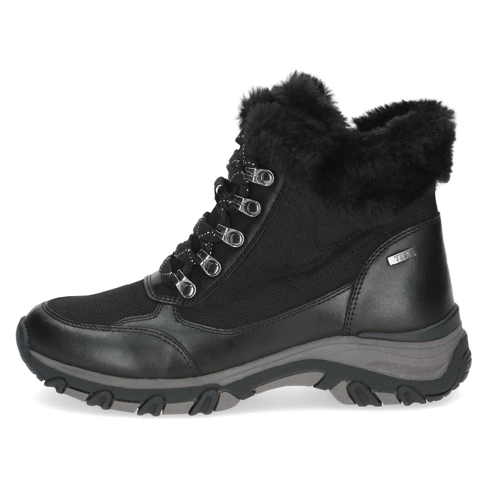 Caprice Winterboots Keilabsatz Schnürboots Outdoorschuh In Bequemer Weite Online Kaufen