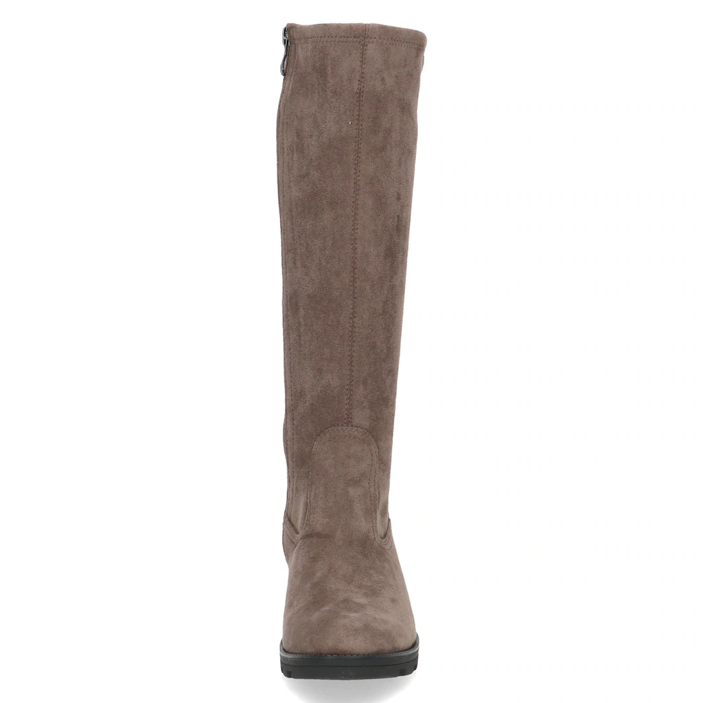 Caprice Winterstiefel Blockabsatz Langschaftstiefel In Bequemer Weite Kaufen