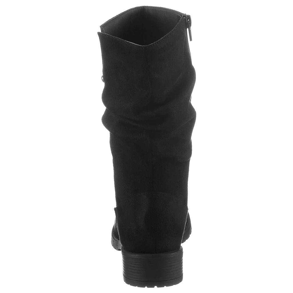 CITY WALK Winterstiefel Mit Slouchy Raffungen Am Schaft ▷ Für