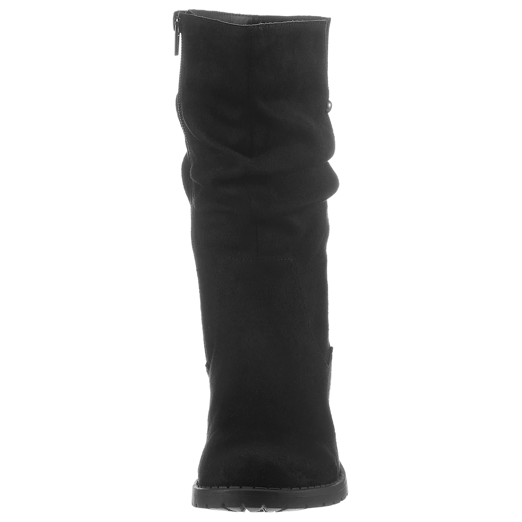 CITY WALK Winterstiefel Mit Slouchy Raffungen Am Schaft ▷ Für